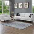 Modway Naria 5' x 8' Polypropylene Medallion Area Rug in Multicolor