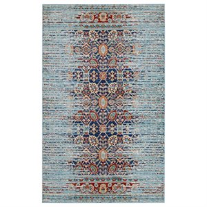 Modway Naria 5' x 8' Polypropylene Medallion Area Rug in Multicolor