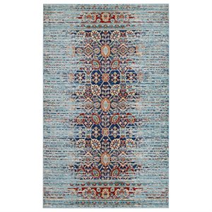 Modway Naria 8' x 10' Polypropylene Medallion Area Rug in Multicolor