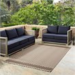 Modway Optica 8' x 10' Area Rug in Beige