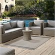 Modway Optica 5' x 8' Area Rug in Gray and Beige