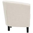 Modway Prospect Tufted Fabric Upholstered Armchair in Beige (Set of 2)