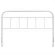 Modway Serena Full Powder Coated Steel Headboard in White