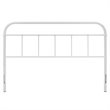 Modway Serena Queen Powder Coated Steel Headboard in White
