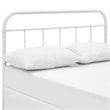 Modway Serena Queen Powder Coated Steel Headboard in White