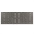Modway Shore 5-Piece Extendable Aluminum Patio Dining Set in Silver and Black