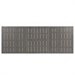 Modway Shore 5-Piece Extendable Aluminum Patio Dining Set in Silver and Gray