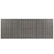 Modway Shore 9-Piece Extendable Aluminum Patio Dining Set in Silver and Gray