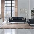 Modway Solvea 8' x 10' Moroccan Trellis Shag Area Rug in Beige