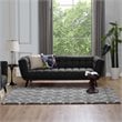 Modway Solvea 5' x 8' Moroccan Trellis Shag Area Rug in Gray and Ivory
