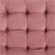 Modway Suggest Tufted Performance Velvet Lounge Chair in Dusty Rose