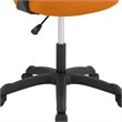 Modway Thrive Mesh Ergonomic Swivel Mesh Fabric Office Chair in Orange/Black