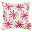 Modway Modern Polyester Fabric Outdoor Patio Single Pillow in Starburst