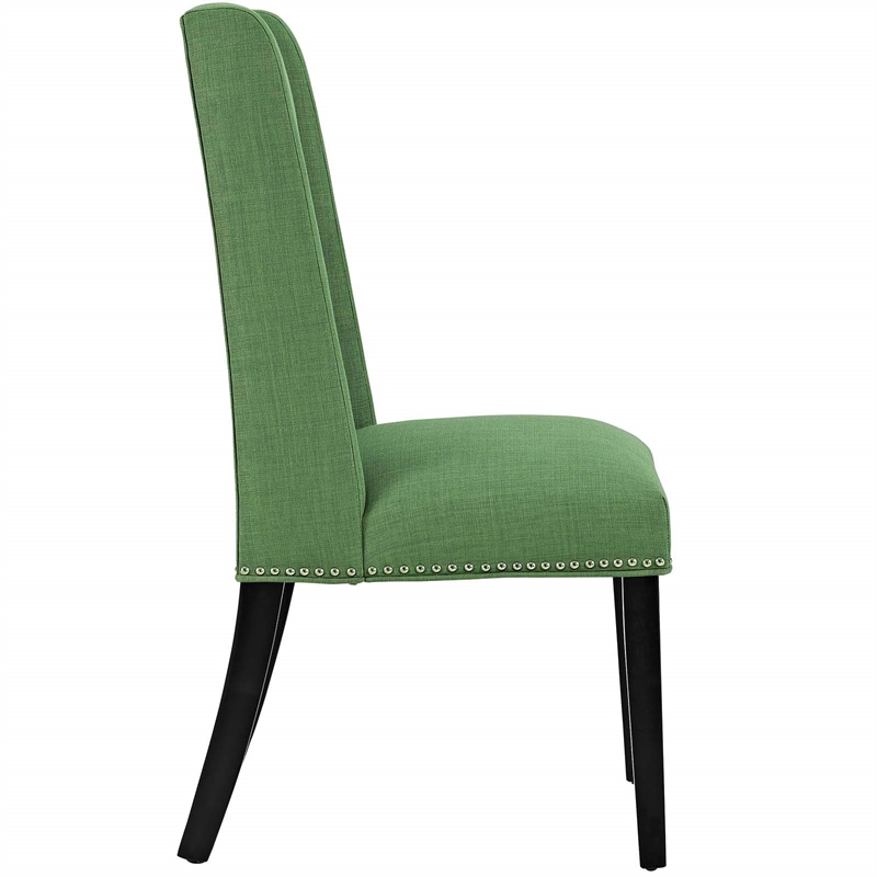 Modway Baron Dining Chair in Green (Set of 2)
