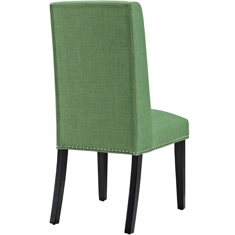 Modway Baron Dining Chair in Green (Set of 2)