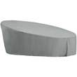Modway Immerse Polyester Fabric Outdoor Canopy Cover in Gray