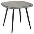 Modway Endeavor 3-Piece Rattan & Aluminum Patio Dining Set in Gray