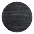 Modway Drive Modern Style Pine Wood and Iron Bar Table in Black/Gold