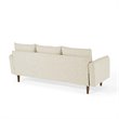 Modway Revive Upholstered Fabric Right or Left Sectional Sofa in Beige