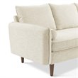 Modway Revive Upholstered Fabric Right or Left Sectional Sofa in Beige
