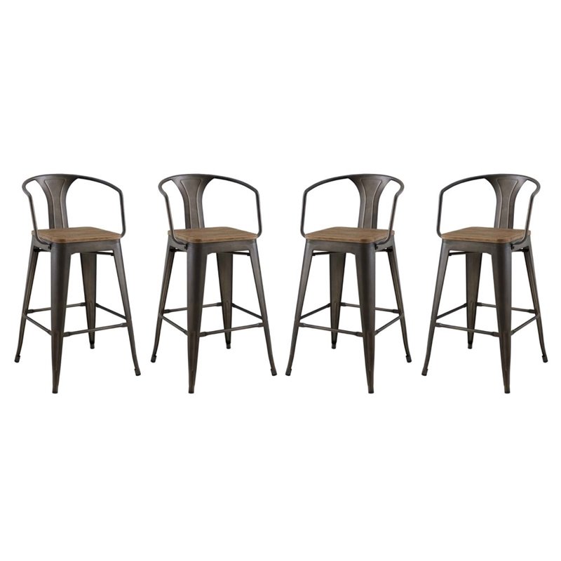 Tommy Bahama Home Ocean Club 30" Swivel Bar Stool in Taupe and Cream