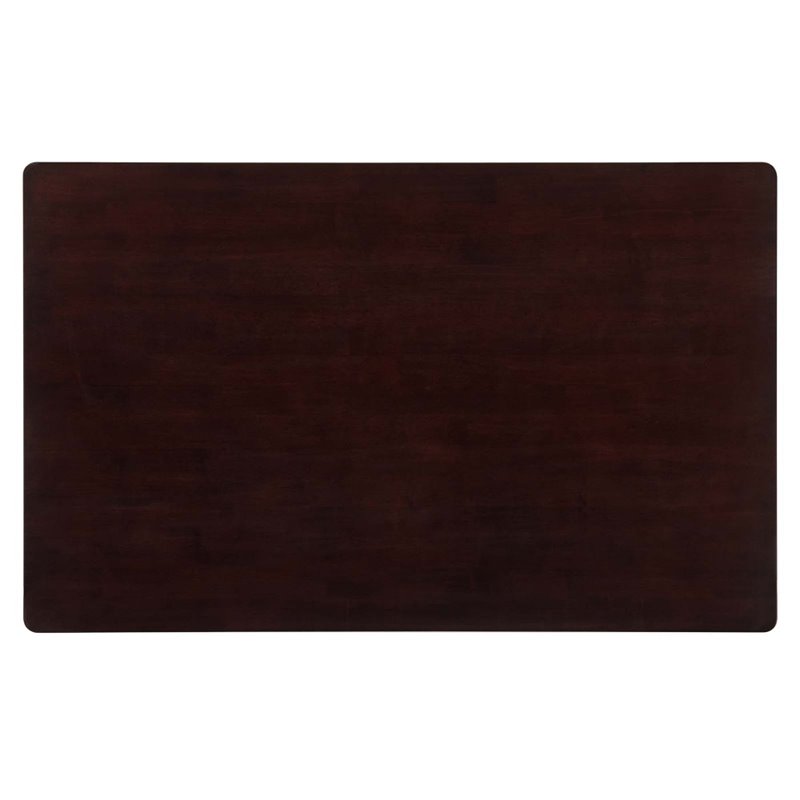 Prosper 5 Piece Upholstered Velvet Dining Set in Cappuccino Navy