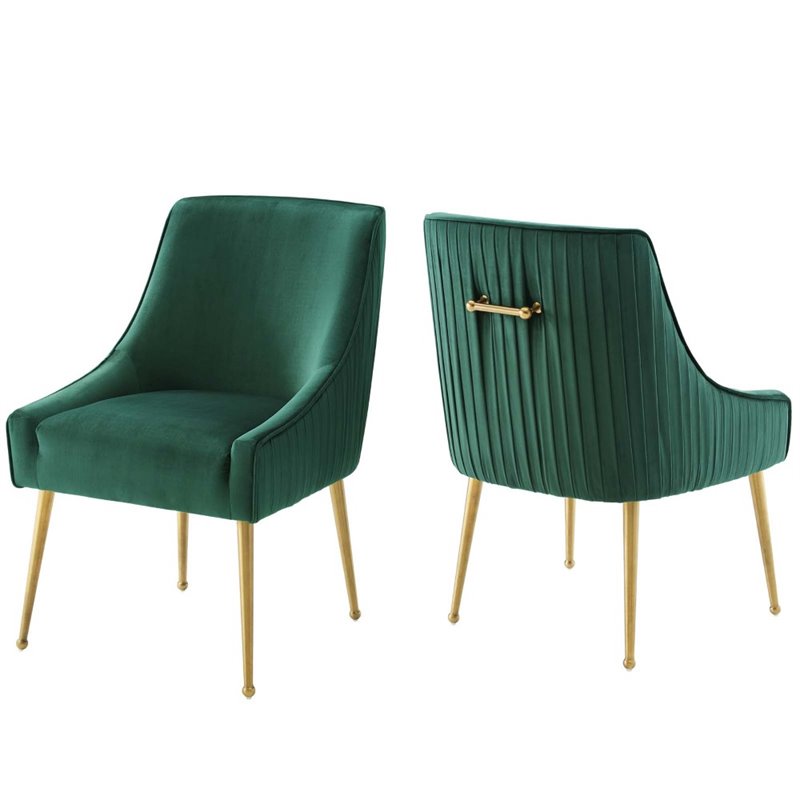 modway velvet chair