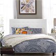 Modway Paisley Tufted Full/Queen Faux Leather Headboard in White