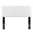 Modway Keira Faux Leather King California King Headboard in White