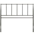 Modway Kiana Queen Modern Style Metal Headboard in Brown Finish