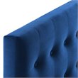 Modway Emily Twin Tufted Performance Velvet Headboard in Navy