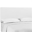 Modway Taylor King and California King Linen Fabric Headboard in White
