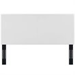 Modway Taylor King and California King Faux Leather Headboard in White