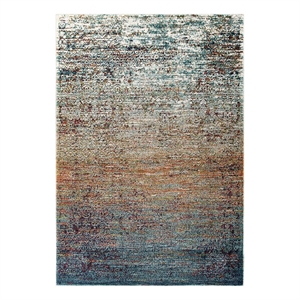 Modway Tribute 63x90.5&quot Jacinda Vintage Lattice Area Rug in Multi-Color