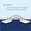Modway Alyson Angular Velvet King/California King Headboard in White