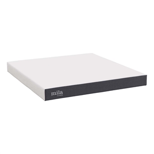 Modway Mila 8&quot King Modern Style Memory Foam Mattress in Gray Finish
