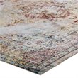 Modway Success Merritt Floral Medallion Area Rug in Multi-Color