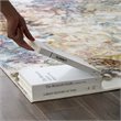 Modway Success Jayla Vintage Floral Moroccan Trellis Area Rug in Multi-Color