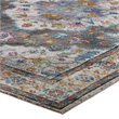 Modway Success Anisah Floral Medallion Rug in Multi-Color