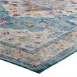 Modway Success Anisah Floral Medallion Rug in Multi-Color
