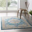 Modway Success Anisah Floral Medallion Rug in Multi-Color