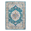 Modway Success Anisah Floral Medallion Rug in Multi-Color