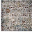 Modway Success Manuka Vintage Floral Lattice Area Rug in Multi-Color