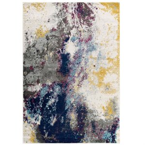modway entourage adeline contemporary modern abstract area rug b