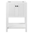 Modway Steam Soft-Close Doors Modern Wood Bathroom Vanity Cabinet in White