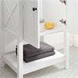 Modway Steam Soft-Close Doors Modern Wood Bathroom Vanity Cabinet in White