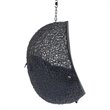 Modway Encase Swing Outdoor Patio Lounge Chair without Stand - Black/Navy