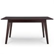 Prosper 5 Piece Upholstered Velvet Dining Set in Cappuccino Navy