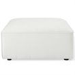 Modway Restore 6-Piece Modern Polyester Fabric Sectional Sofa in White