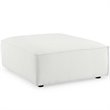 Modway Restore 6-Piece Modern Fabric Upholstered Sectional Sofa in White